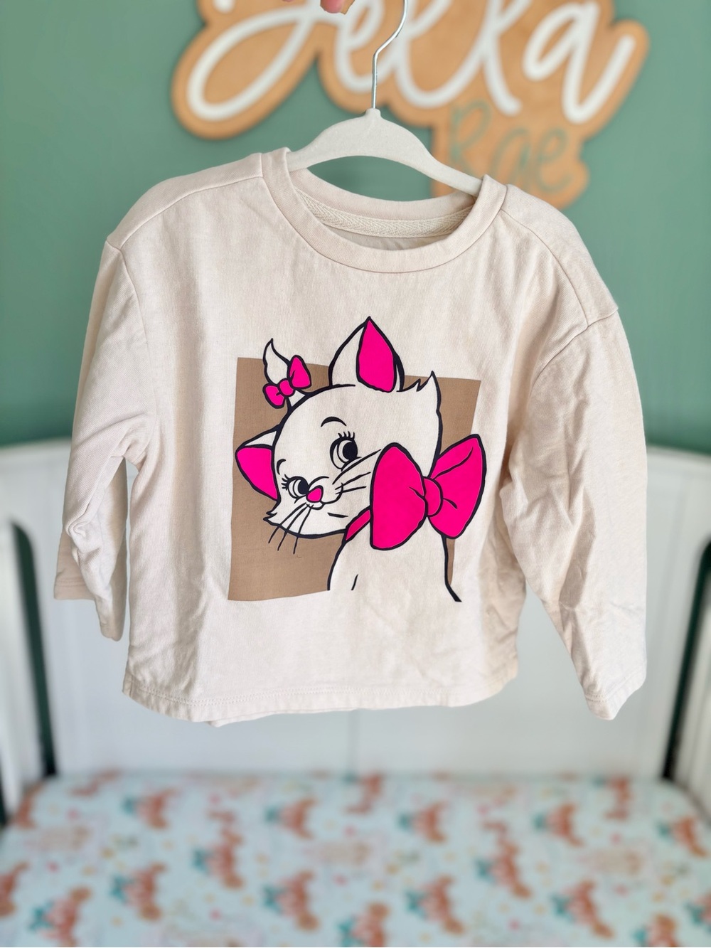 Baby Gap x Disney Aristocats Marie 3T top
